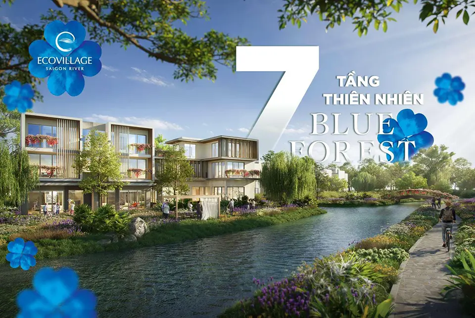 7 tầng thiên nhiên tại Blue Forest